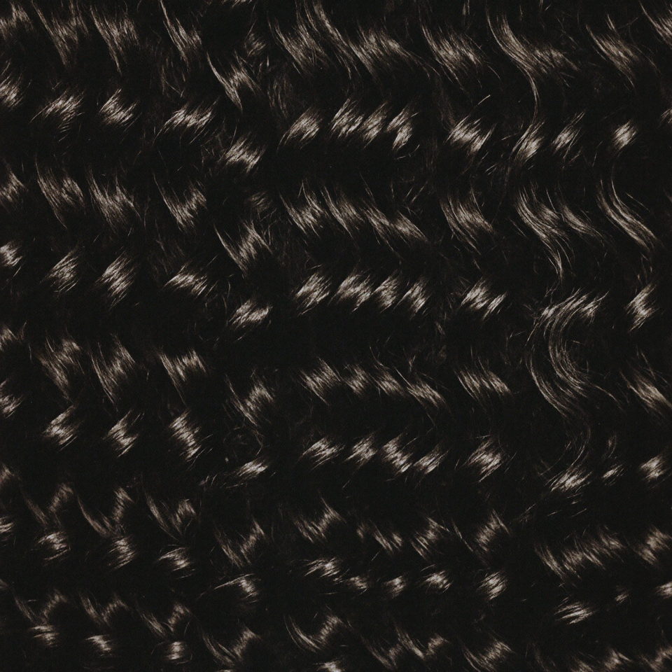 Close-up of curly hair texture